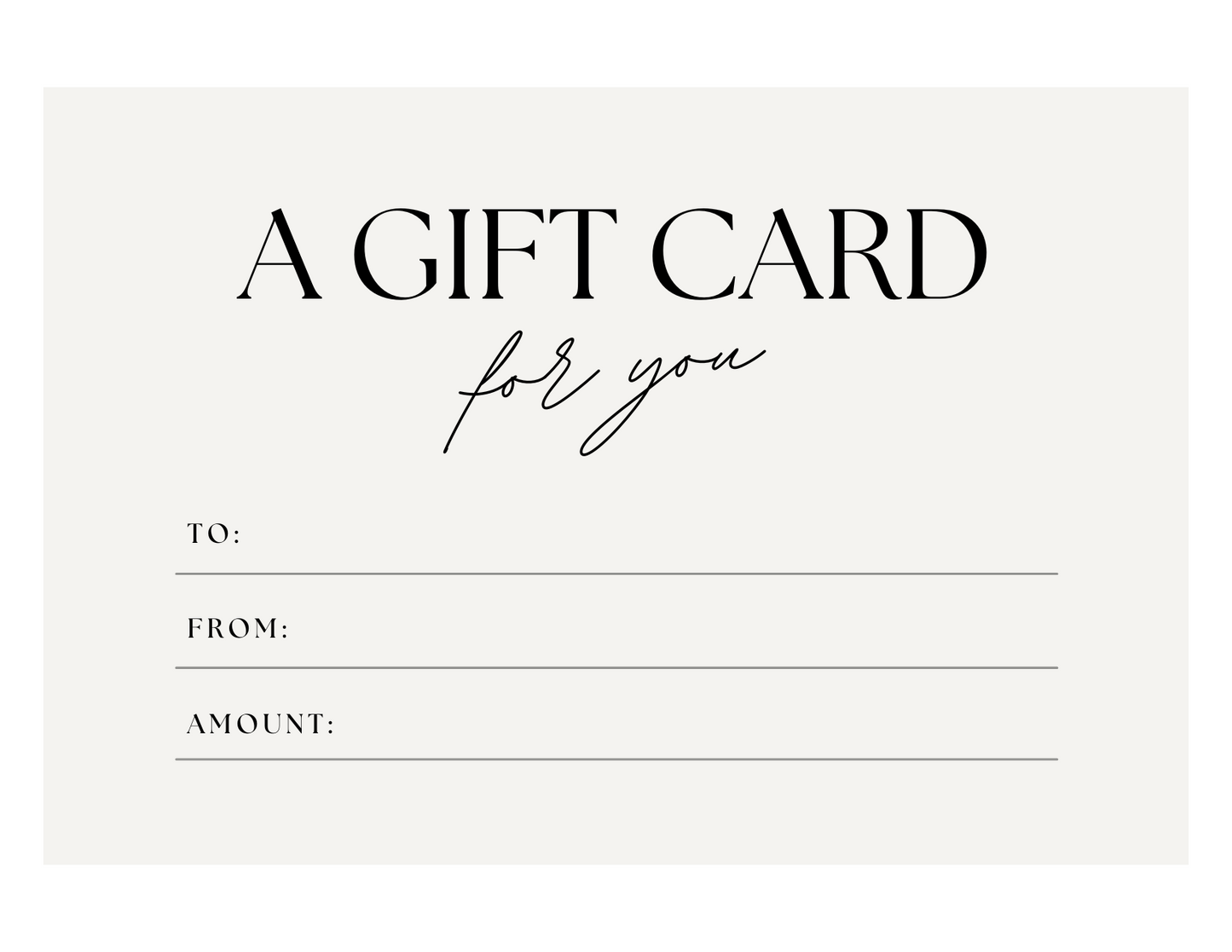 Keep a Hug Gift Card